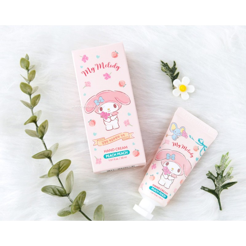 Sanrio Moist Hand Cream Cosmetics Moisturizing Character Girls Infants Students