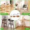 Slanted Chair Leg Floor Protectors(Clear, Fit: 0.8"-1.1")