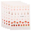 Healvian 30sheets Easter Bunny Nail Art Stickers Cute Carrot Nail