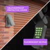 Refoss Wireless Garage Door Keypad Purple Learn Button, 315MHz Chamberlain/LiftMaster/Craftsman,