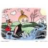 MOOMIN 150 Piece Jigsaw Puzzle in the Spring Brook [Petite
