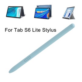 Stylus Pen for Tab S6 Lite, Electronic Stylus Pen, High Sensitivity Precise Durable Plastic Smart Pen with 5 Replacement Tips for SM P610 SM P615 Tablet (Blue)