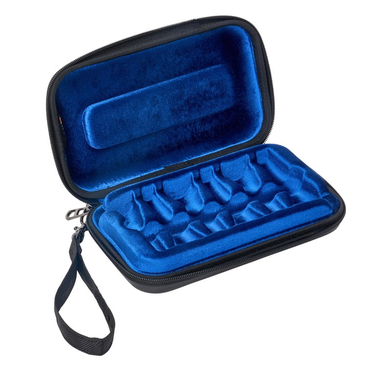 Protec ZIP Trumpet Mouthpiece Case (6-Piece), Black, Model BM214