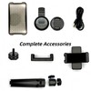 CPL Polarizer Filter & Adjustable Phone Light Tripod Set, Rechargeable