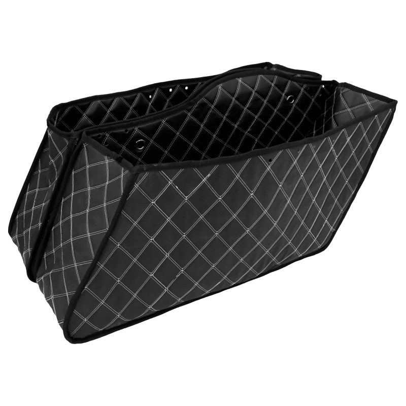 HDBUBALUS 2X Extended Bags Inserts Stretched Saddlebag Liners Fit For