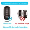2 Pack Durable Car Smart Key Fob Case Cover and