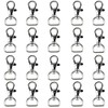 Craft Parts Shop Levernascan 15mm Silver 20 Pieces, Silver
