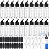 Singhoow 20 Set Airbrush Siphon Bottles 30cc Jars Plastic Paint