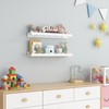 Fun Memories Picture Ledge Shelf for Wall, 36 inch Pine
