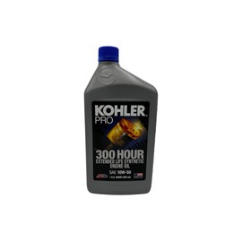 Cyclemax Two Pack compatible with Kohler Pro SAE 10W-50 Extended Life Synthetic Engine Oil 25 357 72-S Contains Two Quarts and a Funnel