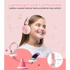 Cowyawn Auriculares para niños, Auriculares para niños con Limitador de