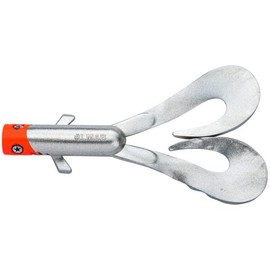 LMAB Drunk Dancer 15, 18 & 23 cm - Double Twister Fishing Lure - Rubber Bait for Pike & Zander - Pike Bait Zander Bait - Artificial Bait Twinler Pike (23 cm, Chrome Red Head)