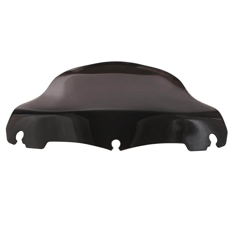 Smoke 9" Motorcycle Wave Windshield Windscreen Compatible for Harley 2014-2023