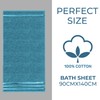 Towelogy Extra Large Bath Towels for Adults 90x140cm 100% Egyptian