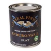 General Finishes Enduro-VAR II Water Based Urethane Topcoat, 1 Quart,