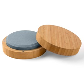 MIDO PROFESSIONAL ABRASIVE Dual Grit Multi-Purpose Sharpener Blade & Tool Sharpener with Bamboo Box