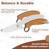 Kids Knife Set for Real Cooking with Educational Ring &