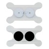 2 Electrodos Pads Garganta Disfagia Compatible Con Vitalstim Color Blanco