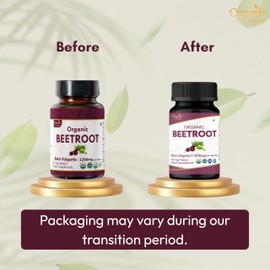 ORGANIC SPREE Beetroot 120 Tablets | Beta Vulgaris (Beetroot) | USDA Organic Certified | Organic and Natural 120tab (1)