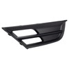 TRQ Front Left Fog Light Hole Cover Black Drivers Side