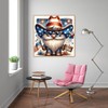Gnome Diamond Painting Kits for Adults Beginner, ndependence Day 5D