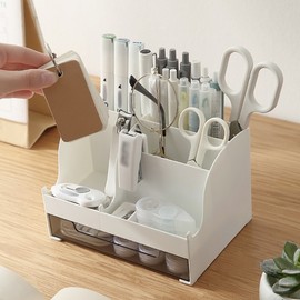Good Simple Desk Accessory Organizer Box (white)