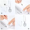 memorial jewelry Cremation Jewellery for Ash Pendant - Poseidon Trident