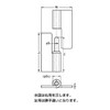 スガツネ工業 重量用抜き差し丁番 HNH型 HNH-50CL