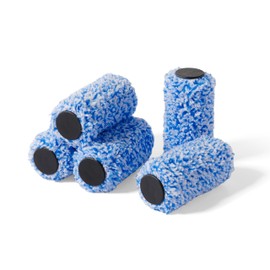 Harris Trade Jumbo Mini Roller Set Replacement Sleeves, Pack of 5