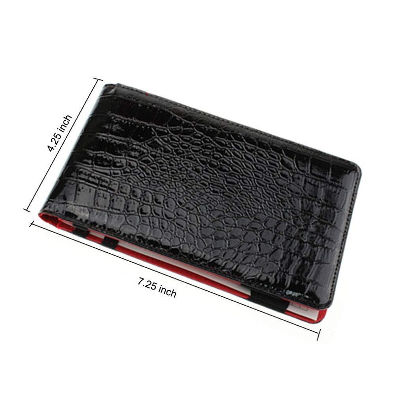 KOFULL Golf Scorecard Holder Popular Leather Golf Scorecard and Yardage