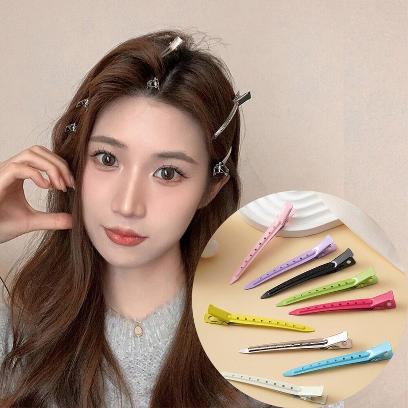 Du bill 금속 Du bill 클립 곱슬 머리핀 바레트 헤어