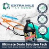 Ultimate Drain Opener Kit, 2 Pack Hair and Grease Remover