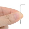 sourcing map 5 Pack 0.9 mm Hex Key L-Shape Long