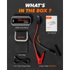WOLFBOX 2000A Jump Starter, 44.4Wh Battery Jumper Starter Portable with