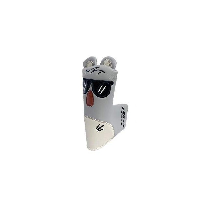 Putter Cover Headcover for Odyssey 2 Ball Mallet Magnet Fits