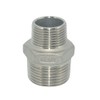 Megairon 1" x 3/4" Male Threaded Reducing Nipple Fitting/Adapter,Stainless Steel