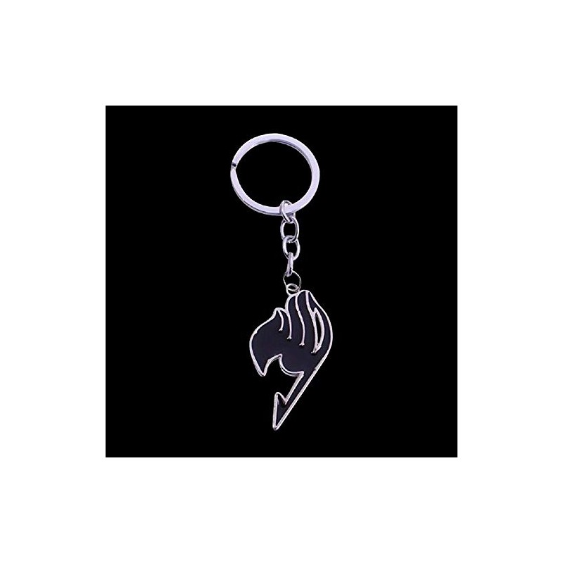 fairy taill keychain anime black keyring