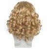 Old Mens Wig and Beard Set for Adult Wavy Men