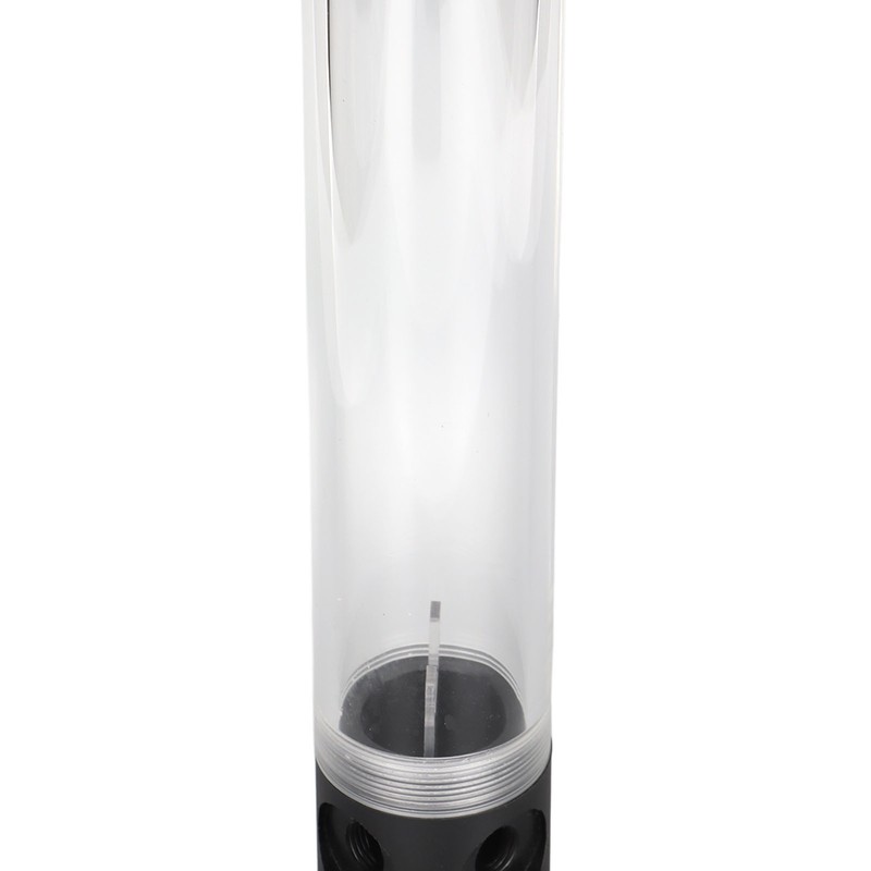 Water Cooling Reservoir 240mm/9.4in Length G1/4in Thread 50mm/2.0in Diameter Tube