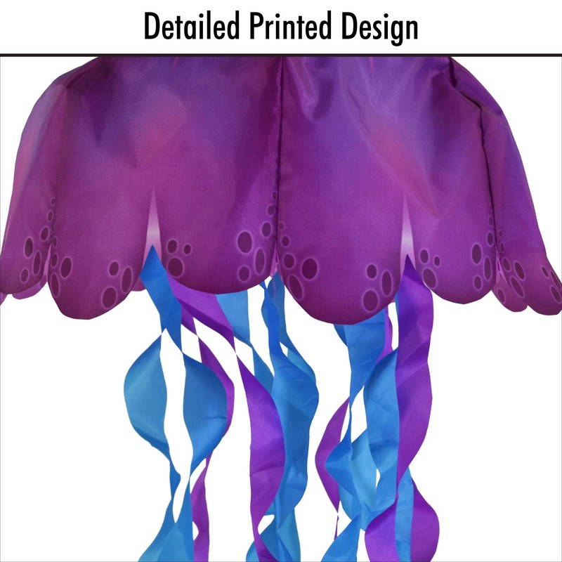 In the Breeze 5170 Jellyfish 36-Inch 3D Windsock-Hanging Decoration