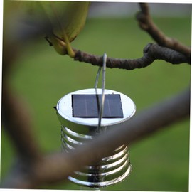 Operitacx 2 Pack Solar Led Outdoor Lamp Waterproof Easy Install Small Chandelier for Yard Garden Rainproof