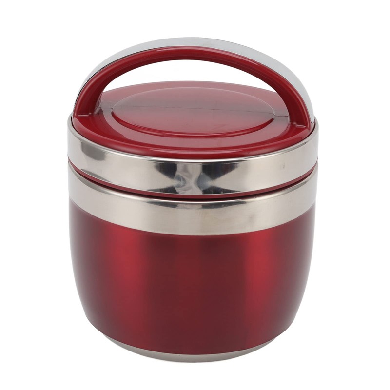 DAUERHAFT Insulated Food Container, Thermal Lunch Box, 304 Stainless Steel