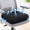 Honeycomb Gel Cooling Seat Cushion for Extended Sitting – Breathable