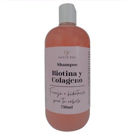 Shampoo de Biotina y Colágeno para Todo Tipo de Cabello, Fórmula Natural sin Parabenos, Fortalecimiento e Hidratación Profunda
