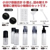 BTL-021 Travel Bottle, Set of 8, Includes 3 Small Items,