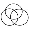 GDAOJGUHPOQ (3-Pack) W10-PR O-Rings Compatible with WhirlpoolWHKF-DWHBB (WHKF-C9) and American