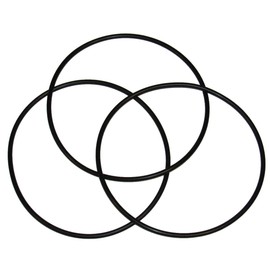 GDAOJGUHPOQ (3-Pack) W10-PR O-Rings Compatible with WhirlpoolWHKF-DWHBB (WHKF-C9) and American Plumber W10-PR (W10-OR) Water Filter Housings (3-Pack)