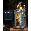 DIY Book Nook Kit, 3D Wooden Puzzle Mosque Miniature Booknook