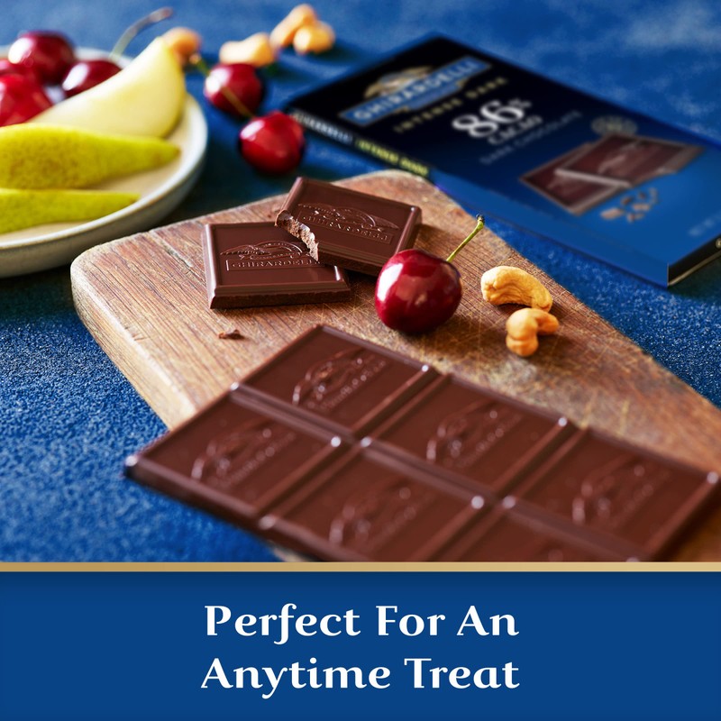 GHIRARDELLI® INTENSE DARK Chocolate Bar, 86% Cacao, 3.17 Oz Bar