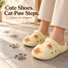 Cat Slippers for Women – Yellow Closed-Toe Cat Clogs with